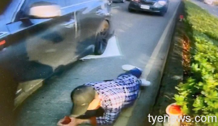 心虛男懸掛失竊車牌 眼尖警巡邏識破順利逮獲 S 14934209