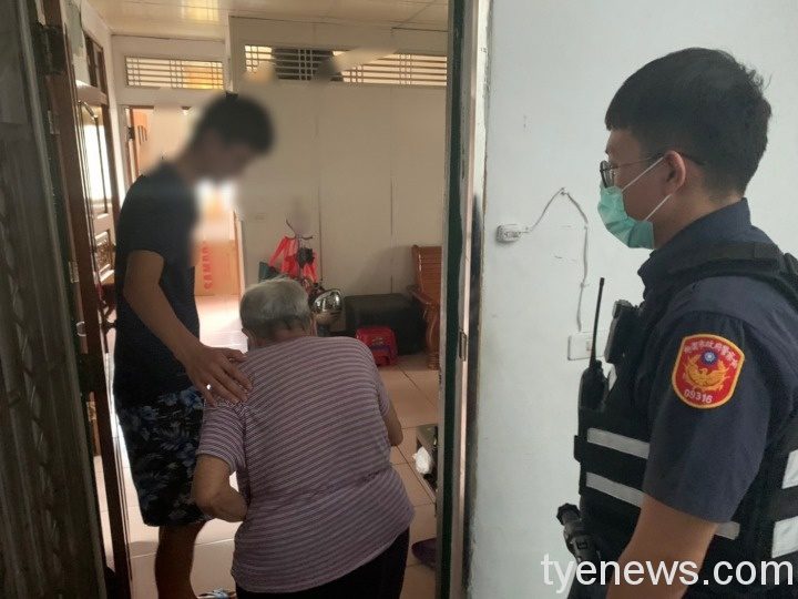巡邏警勸導8旬婦戴口罩 意外發現失蹤紀錄送回家 S 150216721