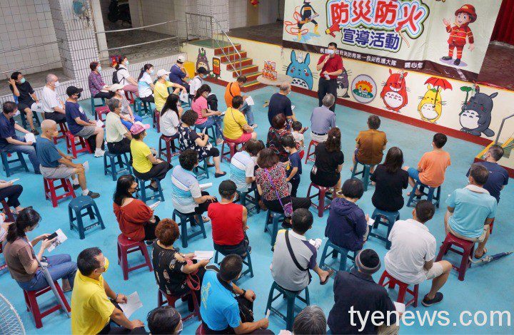 提高危機意識!桃市消防局迴龍分隊深入社區防火宣導 S 156745929