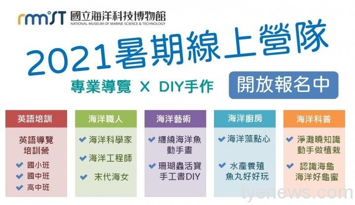 海科館暑期營隊線上辦理 有趣、好玩邀你來參加! S 16097398