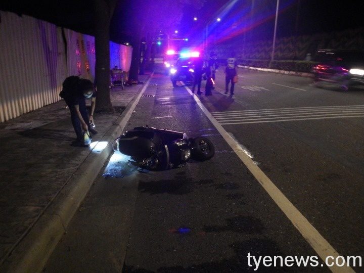 龜山女騎士撞擊掉落石塊 緊急送醫仍不治 S 164241508