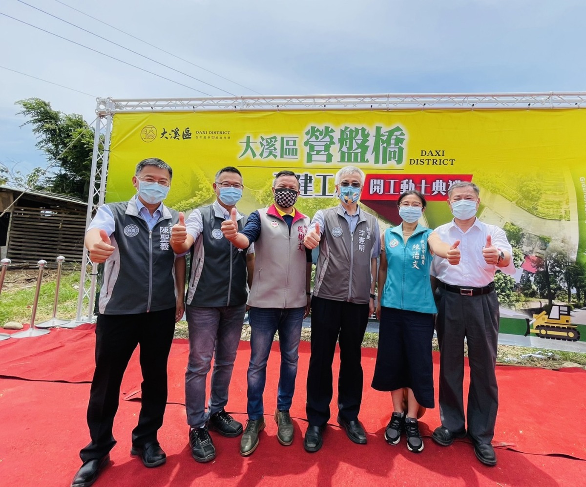 營盤橋拓寬預計明年2月完工 大溪埔頂路一段部分道路封閉 S 2588690