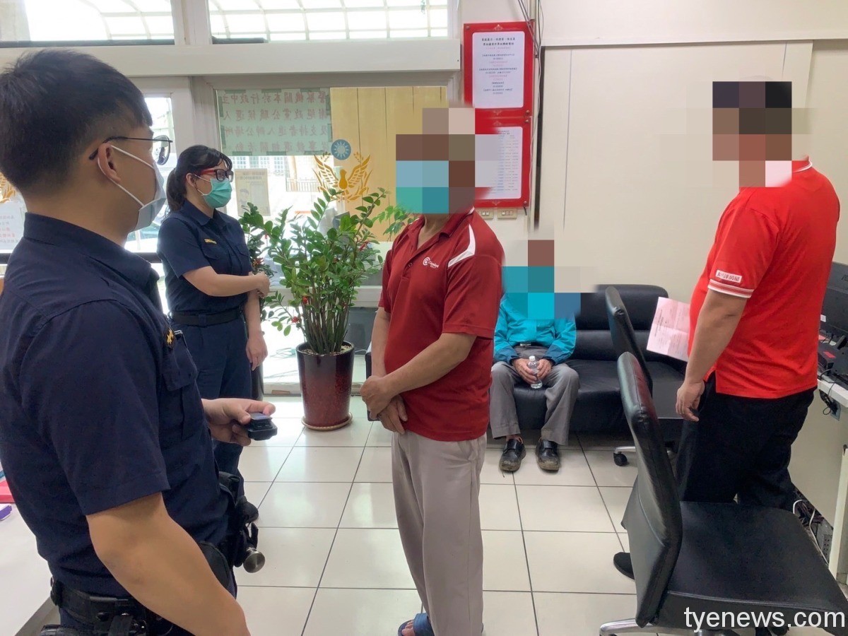 失智老翁迷途家屬急壞 八德警即時協尋助找回 S 3186696