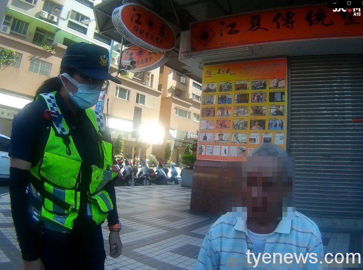 91歲翁騎腳踏車跌倒受驚 興國所暖警助返家 S 423772227