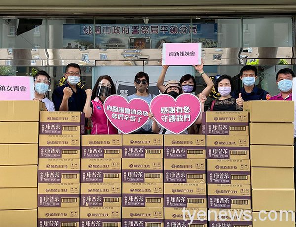 舒翠玲攜手企業、地方團體捐防疫物資 讓警察安心值勤 S 46915640