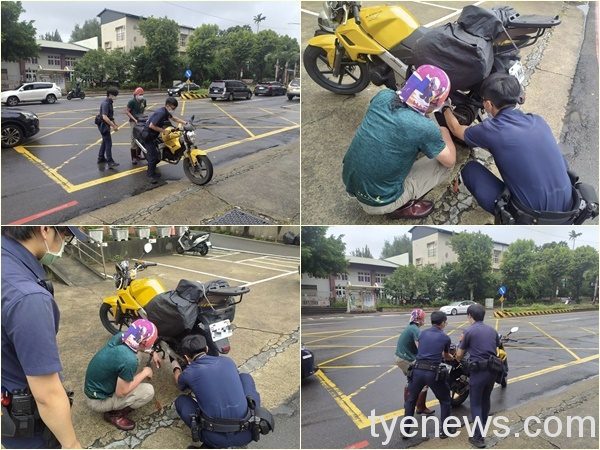 男子騎車半路拋錨卡車流 宋屋所警揮汗即刻救援 S 47202376