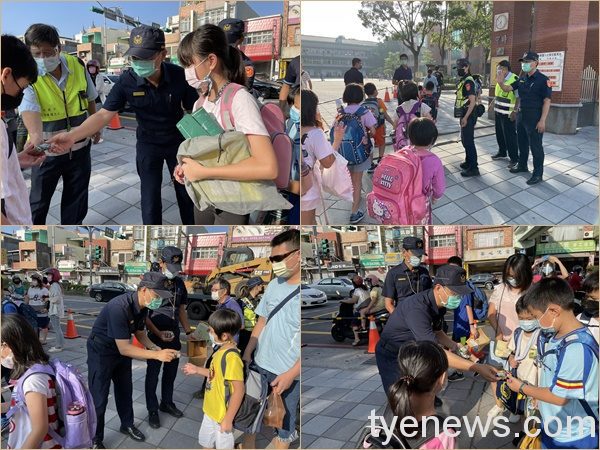 今天開學囉!平鎮警「護童專案」學生安心家長放心 S 47833296