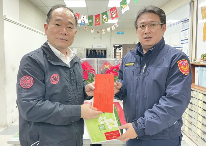 聖誕節前夕 桃市警長陳國進要求加強守護治安 S 49348715