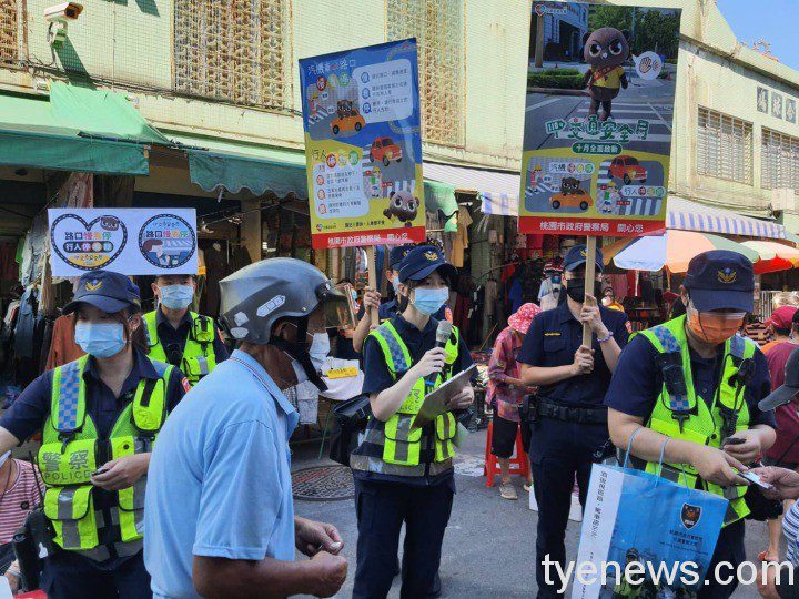 大溪警走上街頭宣導交通安全 強化民眾正確觀念 S 7364696