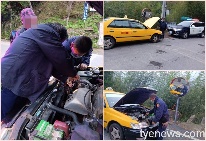 復興區職員訪視部落車拋錨 光華所高義光充當黑手即時救援 S 7848058