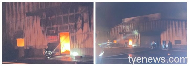 【有片】楊梅機油分裝廠火災 62名消防員21輛車緊急打火 S 91250837