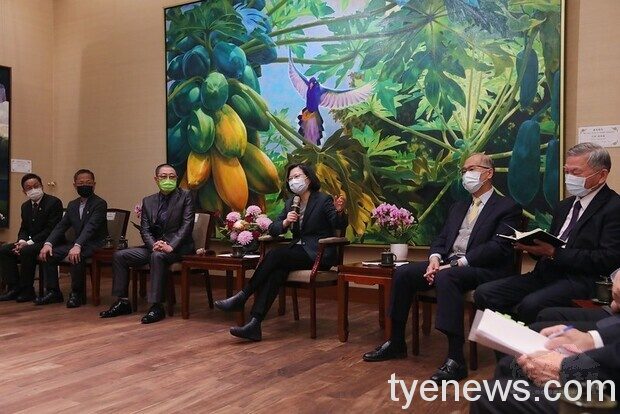 蔡英文:盼臺灣落實能源轉型 接軌國際供應鏈 file 205373 s 1
