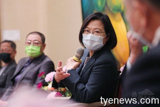 蔡英文:盼臺灣落實能源轉型 接軌國際供應鏈 file 205374 s