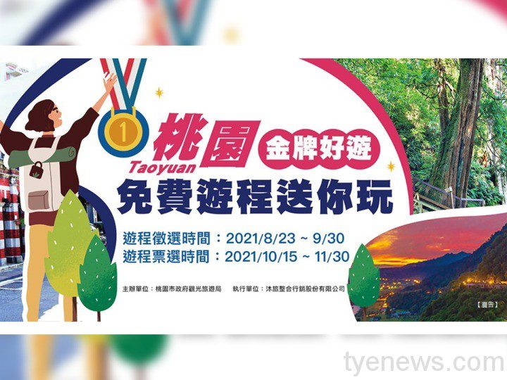 「桃園金牌好遊」網路票選 每日投票抽免費旅遊 messageImage 1634277648329