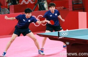 桌球「黃金混雙」林昀儒、鄭怡靜 獲東奧銅牌佳績