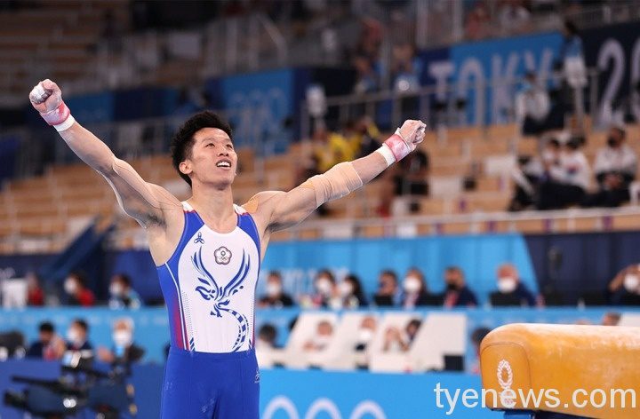 李智凱勇奪體操男子鞍馬銀牌。圖:截自體育署官網 李智凱勇奪體操男子鞍馬銀牌。圖:截自體育署官網