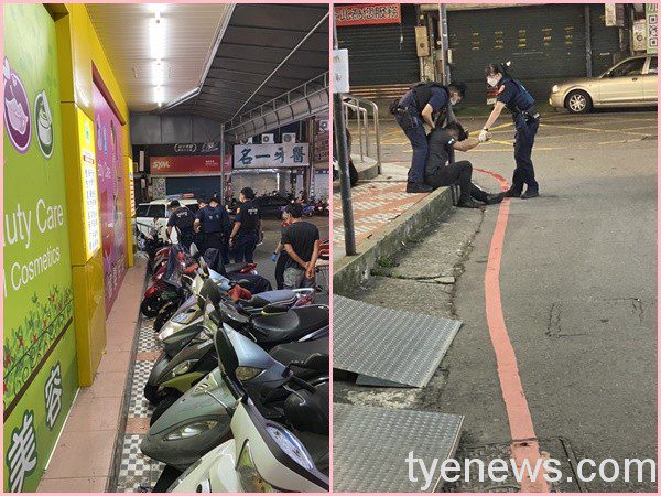 【有片】中秋相聚喝酒烤肉太黑皮 男子醉茫對警飆髒話