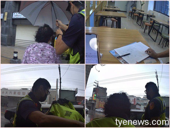 【有片】婦人淋雨又迷路好無助!大崙所暖警鍥而不捨幫找家 page 9 11