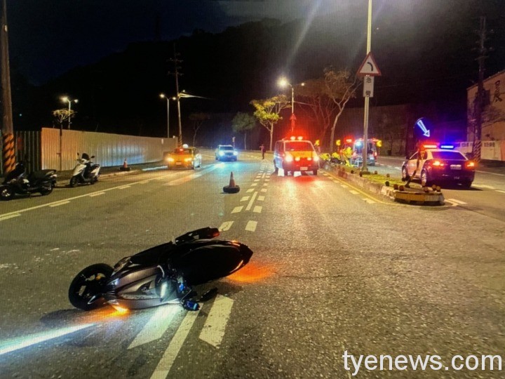 wp-1640007094543 龜山區振興路發生高中生騎乘機車自撞死亡車禍。