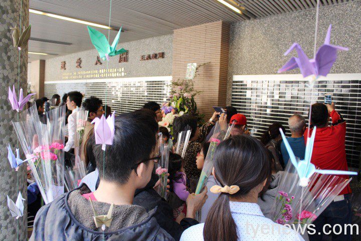 長庚大學榮獲「生命教育特色學校」 校長湯明哲:致力全人教育 圖2 2018年追思大會