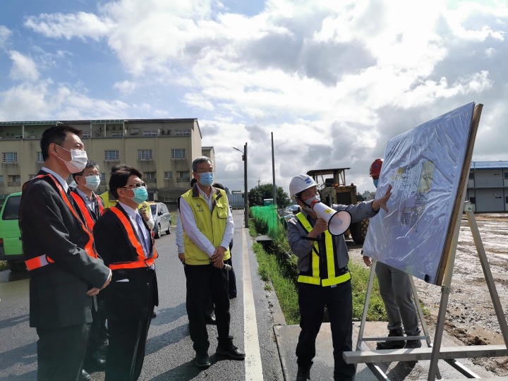 桃園地檢署、市調處參訪桃機 監督工程建設廉政透明 圖3 3 2