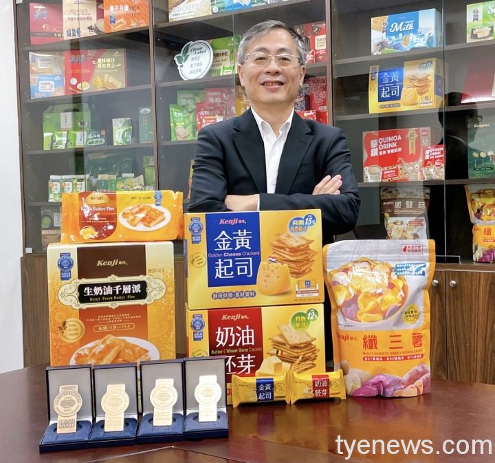 圖一 健司總經理黃俊杰以三好原則打造優質產品，讓消費者吃得安心圖片提供 Kenji健司