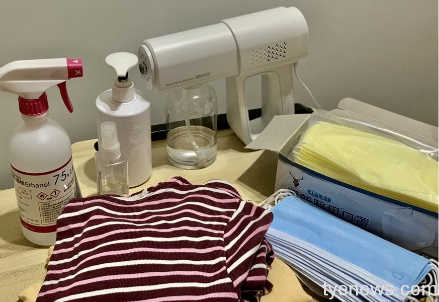 圖二，防疫期間衣服該如何消毒成為一大難題。圖，業者提供