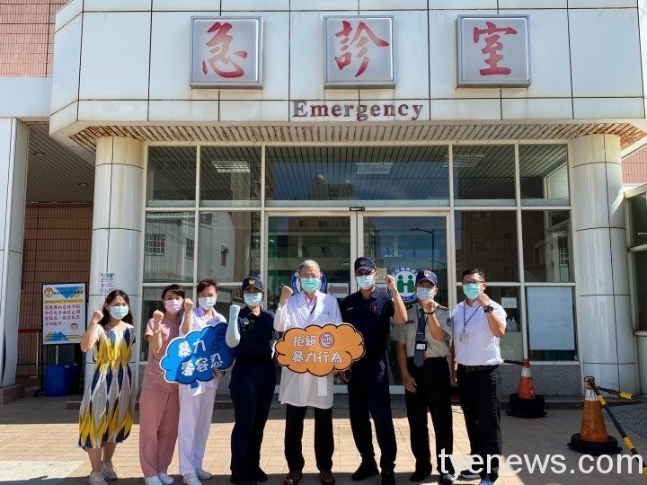 澎湖警捍衛前線醫護 拒絕醫療暴力 團體合照