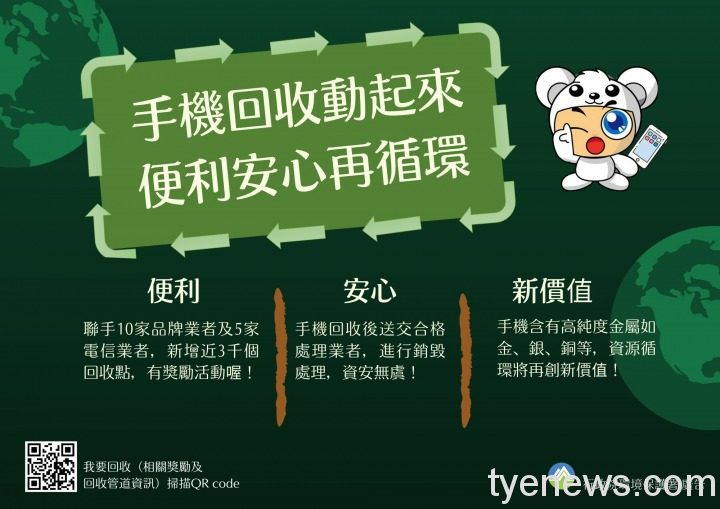 2020東奧獎牌有來頭!回收廢手機、電器打造而成 手機回收動起來