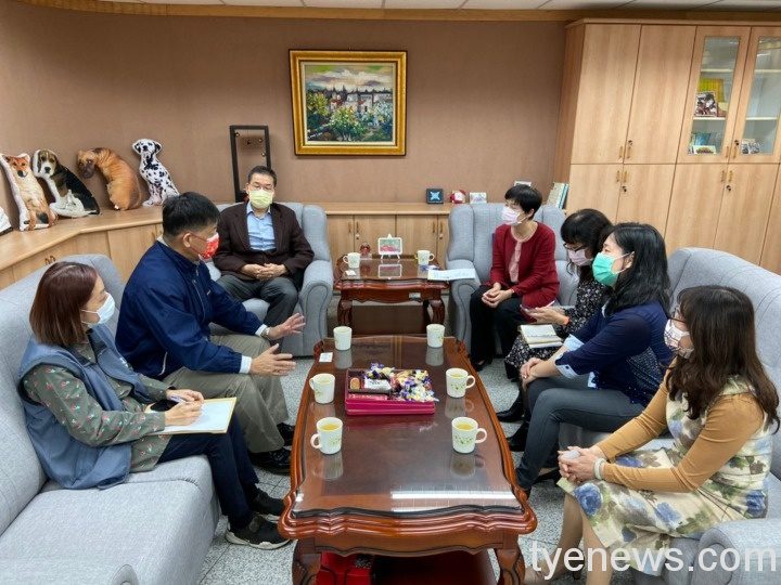 桃園市榮服處拜會健保署 洽談強化連結有感服務 拜會健保局組長 210224 2