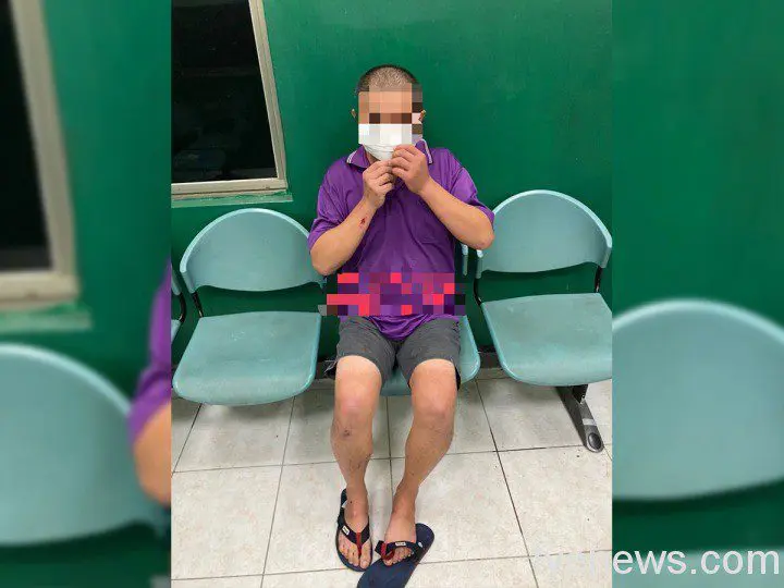 【有片】醉男無故毆打等車學生 警員到場壓制依法送辦 【有片】醉男無故毆打等車學生 警員到場壓制依法送辦
