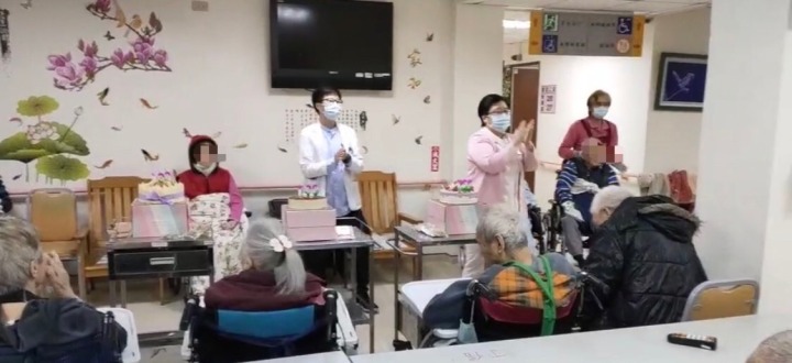 北榮桃2所護理之家舉辦慶生會 溫暖陪伴長者過節 松柏園2