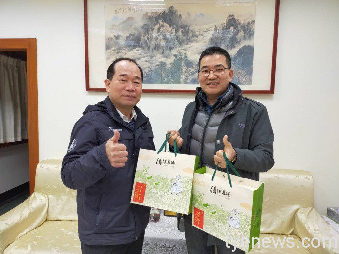 桃園榮服徐偉光拜會陳國進 建立合作共識守護榮民眷