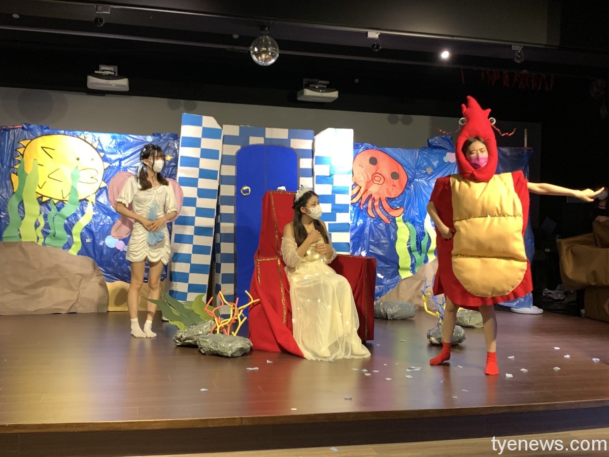 新生醫專幼保科畢業成果發表 以兒童劇傳達海洋保育 桃園電子報 小鬥魚與公主