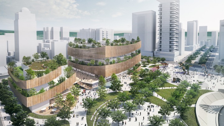 全國首創!桃市圖新總館電影院計畫 將成藝文特區熱門點 桃市圖電影映演設施營運轉移簽約01