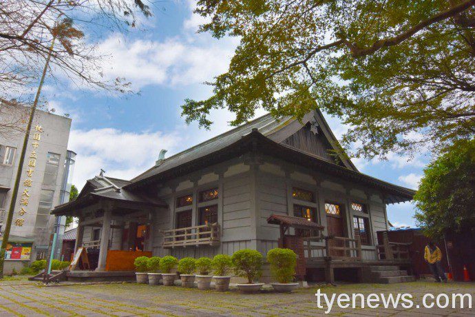 桃市推動有形文化資產管理維護 維繫古蹟歷史建築保存價值 武德殿外觀