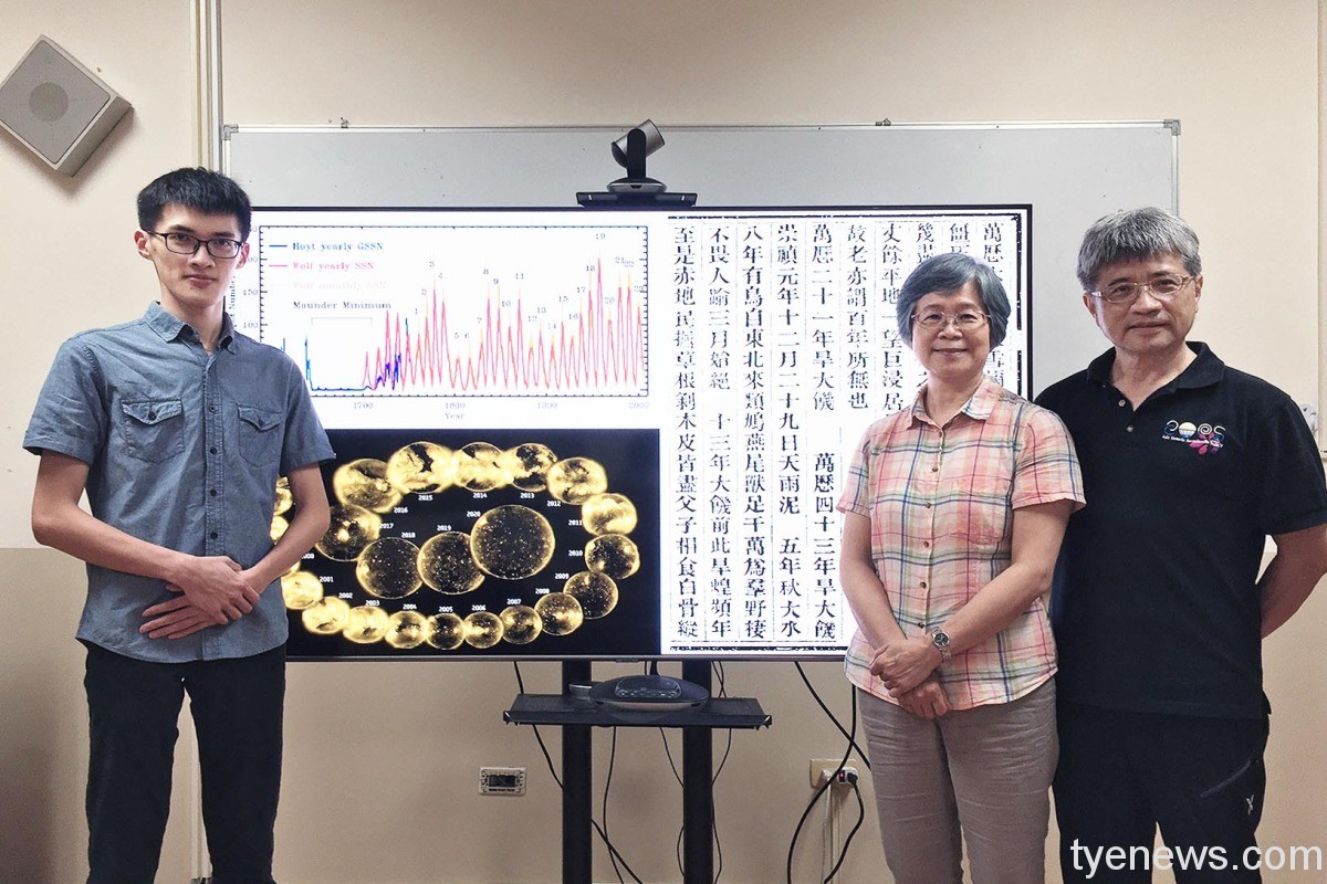借古鑑今!中大太空系從史書發現太陽黑子影響極端氣候 照片一 3