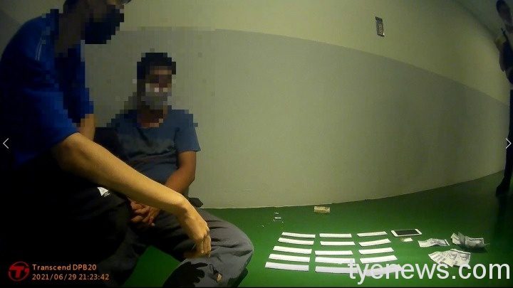 【有片】桃警鐵腕強力掃蕩黑幫 打擊犯罪組織 現場照片