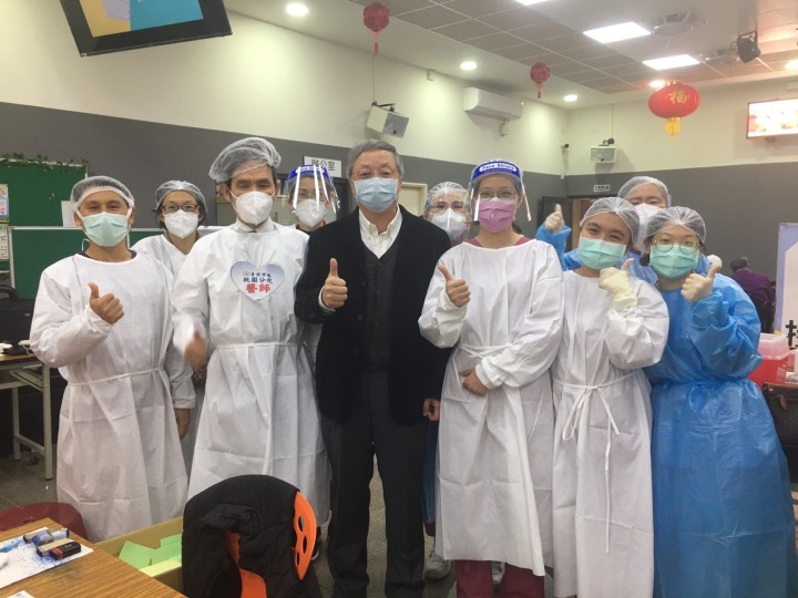 北榮桃分院疫苗快打任務 快速提升民眾保護力 疫苗快打 大漢站