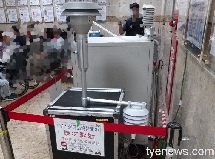 北榮桃分院致力維護空氣品質 守護院內員工、就醫民眾安全 空氣品質監測1