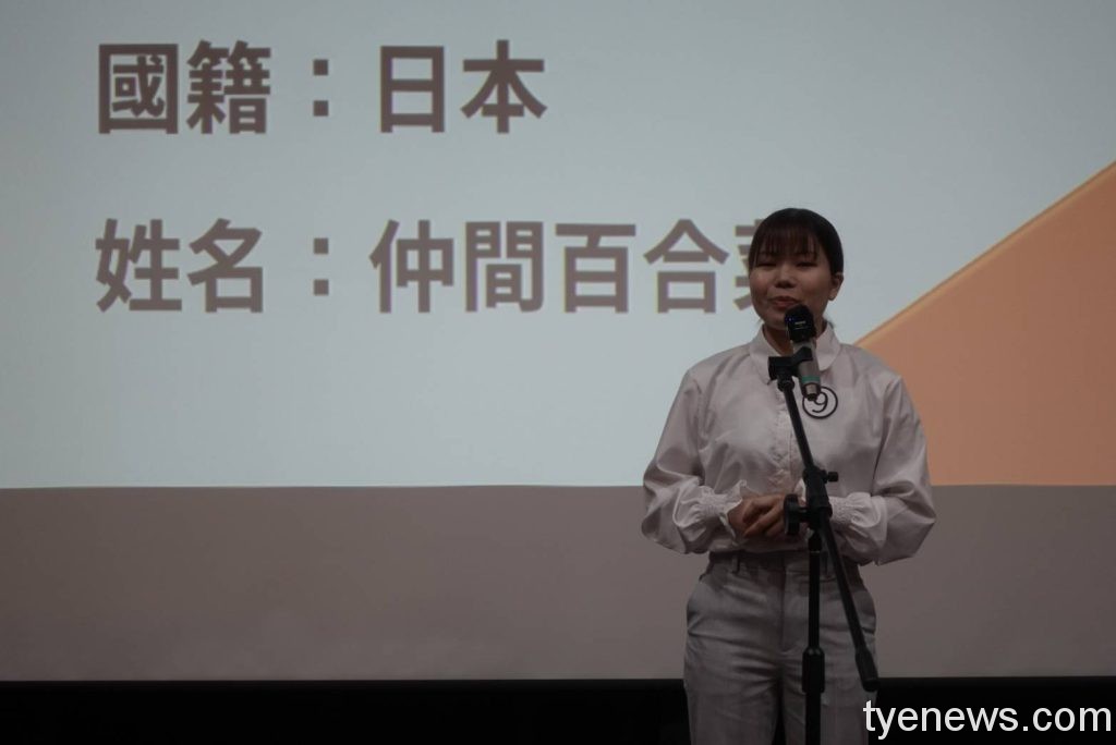 開南大學華語演講比賽 外籍生故事令人動容 第二名是應華系大四日本同學仲間百合菜 scaled 1