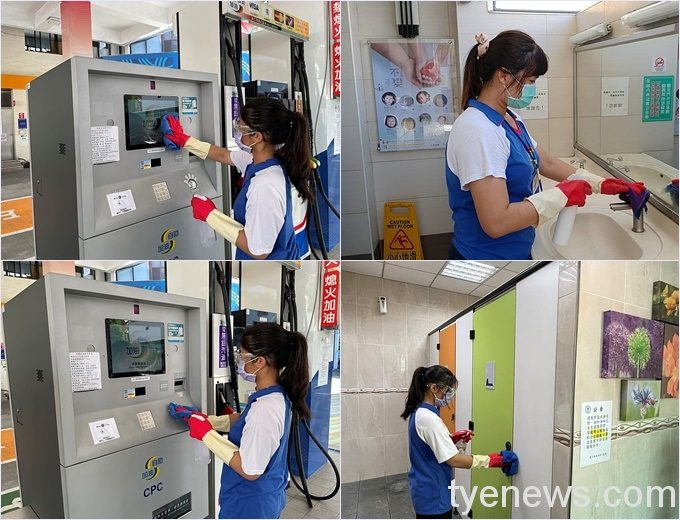 台灣中油高規格防疫 提供民眾安全加油環境 自助 2