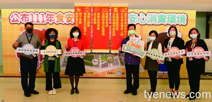 臺北衛生局公告5大食安政策 週週公布日本食品查核結果 臺北市衛生局公告111年度新的食安政策為民把關
