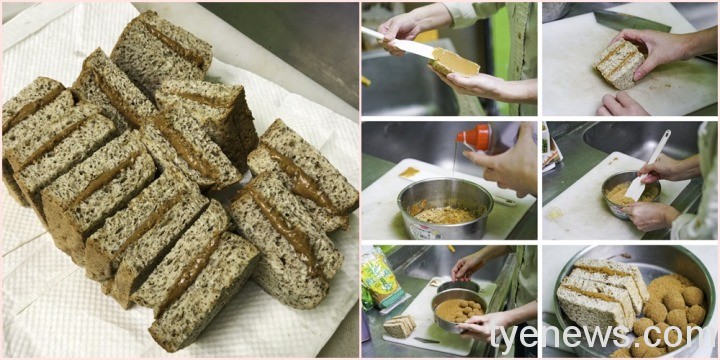 【有片】台北動物園特製薑母猴米糕 幫靈長類過冬 蜂蜜薑吐司和黑糖薑麻糬的製作過程