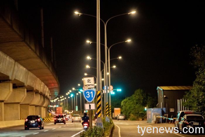 桃市全面換裝智能路燈 預估每年節省電費1.53億元 路燈 本報資料照