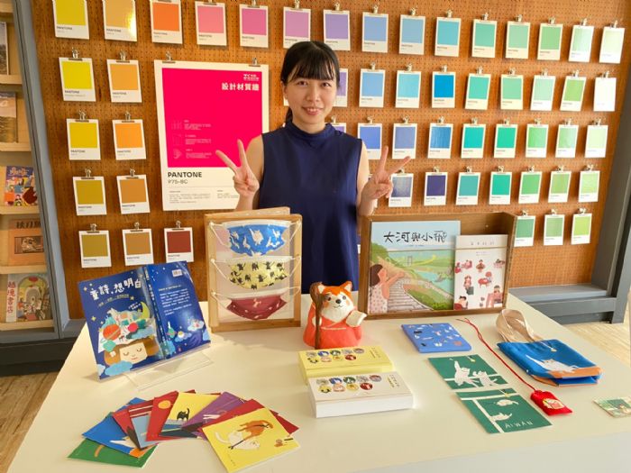 桃園插畫家灰塵魚曾獲國際獎項肯定 用作品介紹家鄉之美 20220804125556568