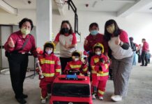 楊梅消防宣導防災教育 幼兒園學童搶當打火英雄