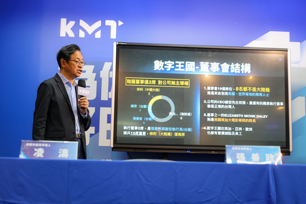 不滿擔任數字王國執行董事被抹紅 張善政:為台灣年輕人爭取機會 1027 5