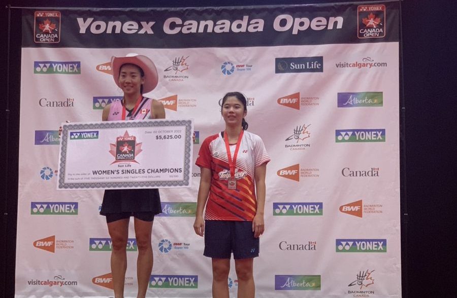 寫下生涯最佳成績!台電宋碩芸加拿大羽球公開賽勇奪亞軍