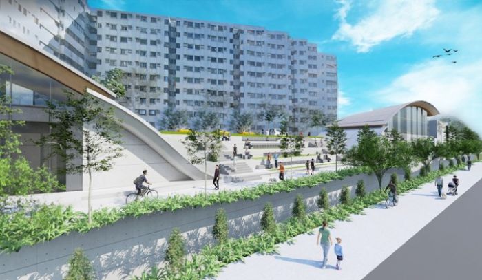 平鎮車站動土!臨時站預計115年完工 地下站119年通車啟用 20221109165848351